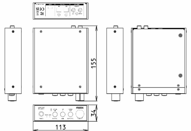 フォステクス HP-A3mk2 USB-DAコンバーター/ヘッドホンアンプFOSTEX HP