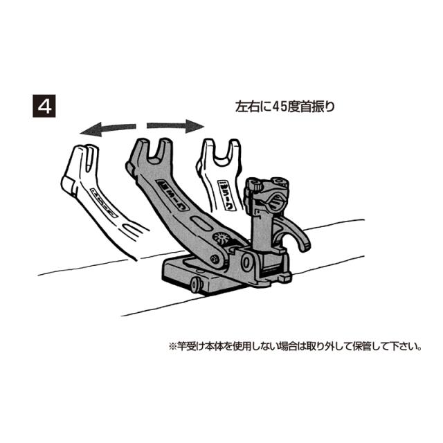 第一精工 01021 ラーク 2200DAIICHISEIKO 竿受[01021ダイイチセイコウ] 返品種別A_6