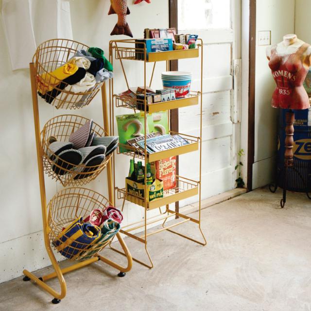 oi.oi　新品未使用品　DULTON ラック DULTON ONLINE SHOP | WIRE ROUND RACK GALVANIZED(GALVANIZED