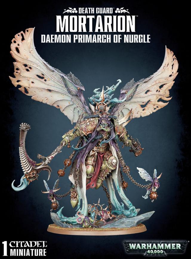 Warhammer 40,000 モータリオン Death guard ゲームズワークショップ DEATH GUARD: MORTARION DAEMON PRIMARCH OF