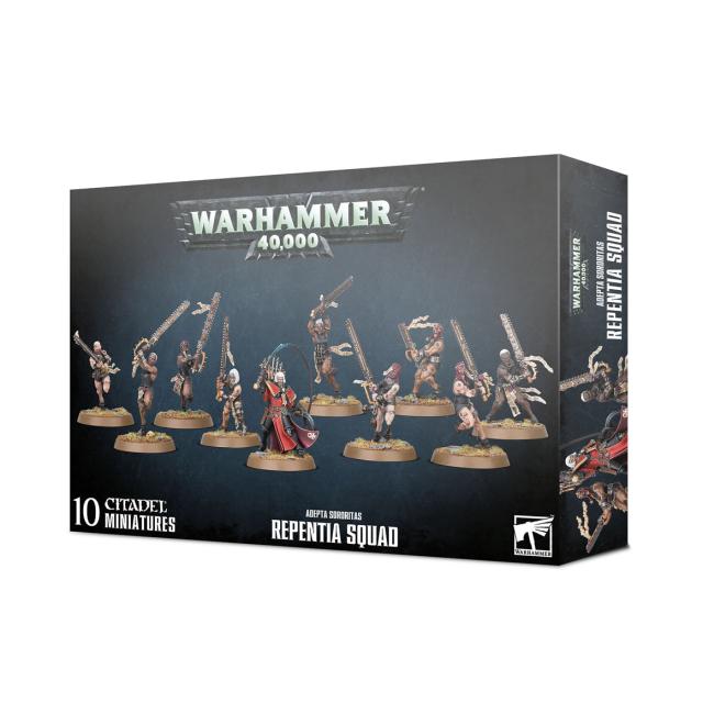 ゲームズワークショップ ADEPTA SORORITAS REPENTIA SQUAD アデプタ・ソロリタス：レペンティア・スカッドウォーハンマー 返品種別B