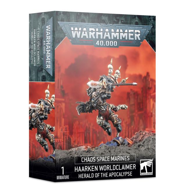 ゲームズワークショップ CHAOS SPACE MARINES: HAARKEN WORLDCLAIMER ケイオス・スペースマリーン:ハールケン・ワールドクレイマーウォーハンマー 返品種別B その他模型・プラモデル