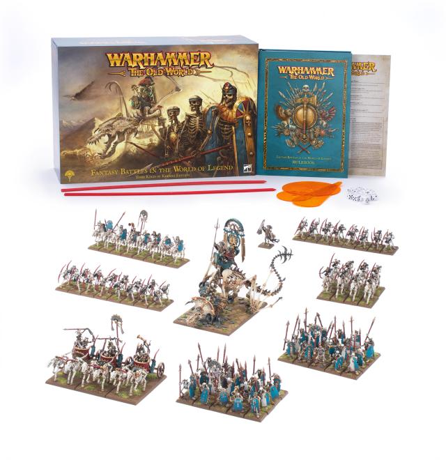 ゲームズワークショップ THE OLD WORLD: TOMB KINGS OF KHEMRI EDITION (英語版)ウォーハンマー 返品種別B