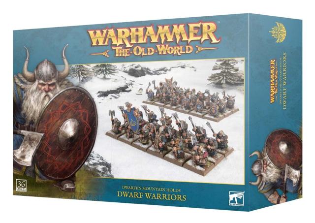 ゲームズワークショップ ドワーフェン・マウンテンホールド：ドワーフ・ウォリアーウォーハンマー 返品種別B