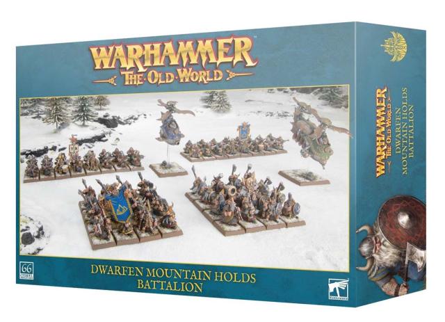 ゲームズワークショップ バタリオン：ドワーフェン・マウンテンホールドウォーハンマー  返品種別B