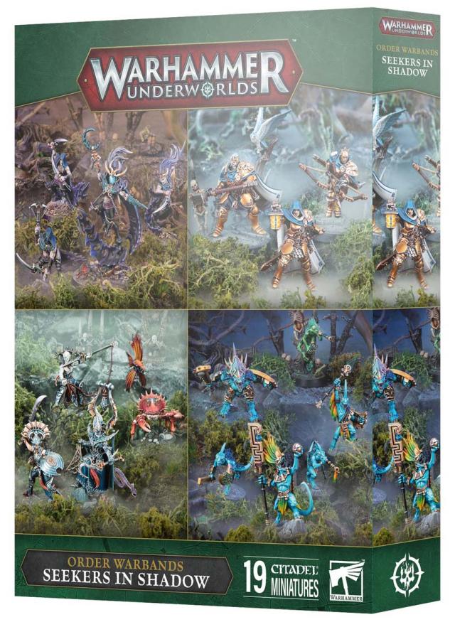 ゲームズワークショップ ウォーハンマー・アンダーワールド：秩序のウォーバンド - 影の探索者ウォーハンマー  返品種別B