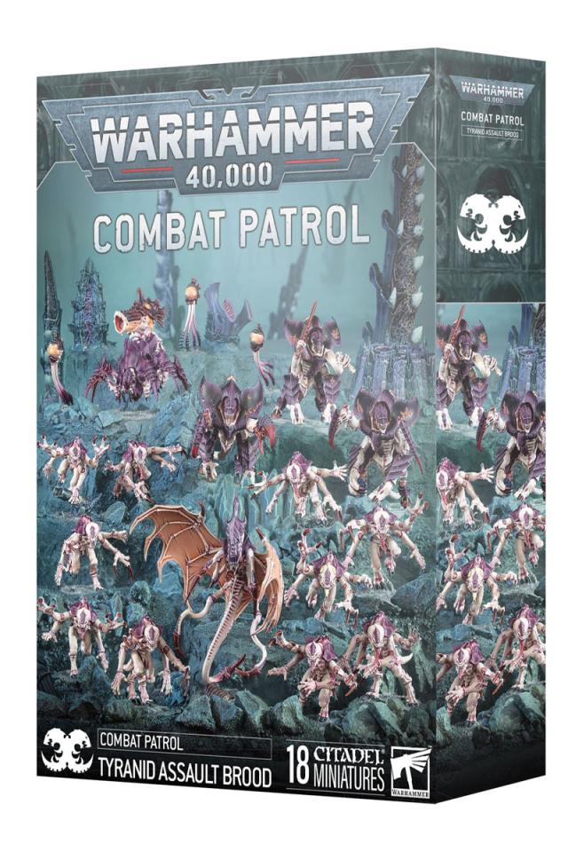 ゲームズワークショップ コンバットパトロール：ティラニッド強襲群ウォーハンマー  返品種別B