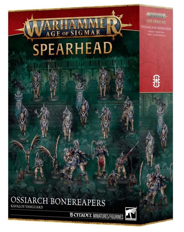 ゲームズワークショップ スピアヘッド：オシアーク・ボーンリーパー：カヴァロス先鋒隊ウォーハンマー  返品種別B