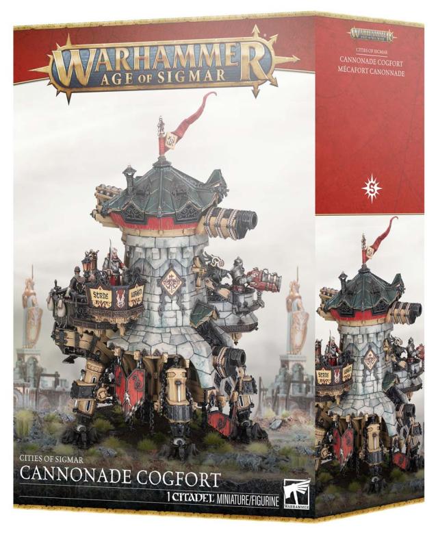 ゲームズワークショップ シティ・オヴ・シグマー：キャノネード・コグフォートウォーハンマー  返品種別B