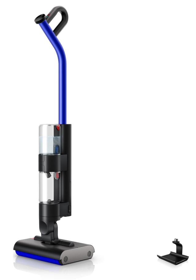 ダイソン 吸引式床拭きスティッククリーナー 充電式 自走式ウェットローラー ウルトラブルー マットブラック WR01返品種別A
