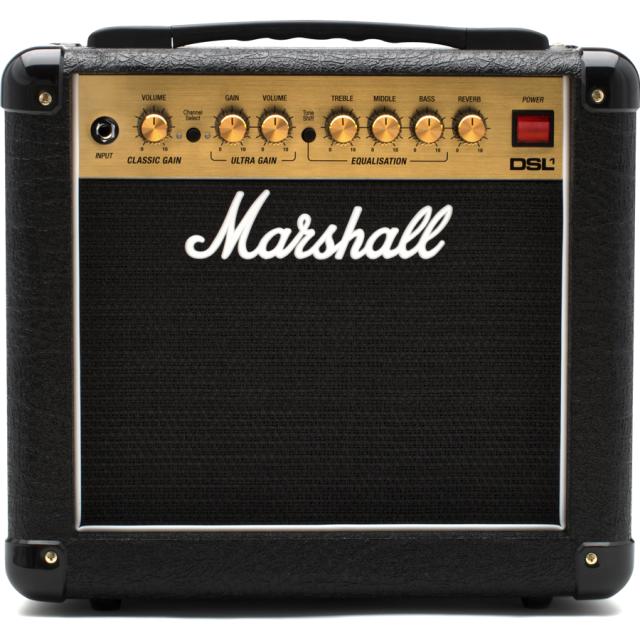 マーシャル DSL1C 1Wギターアンプ正規メーカー保証付属Marshall DSLシリーズ[DSL1CR] 返品種別A