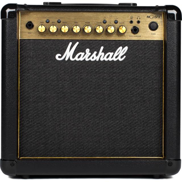 マーシャル MG15FX 15Wギターアンプ正規メーカー保証付属Marshall MG GOLDシリーズ[MG15GFX] 返品種別A