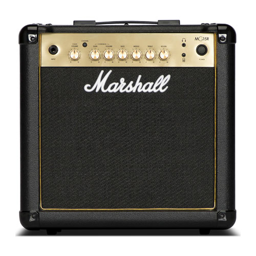 マーシャル MG15R 15Wコンパクトギターアンプ正規メーカー保証付属　リバーブ付きMarshall MG シリーズ[MG15R] 返品種別A