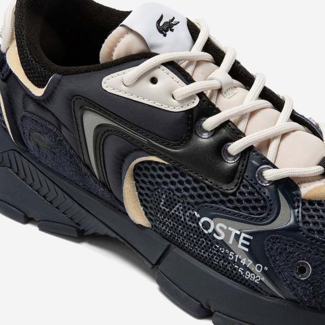 ラコステ 45SMA0001-075-7.5 メンズ スニーカー L003 NEO 123 1 SMA（ブラック・サイズ：26.0cm）LACOSTE[45SMA000107575] 返品種別A