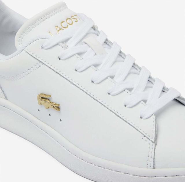 ラコステ レディース スニーカー CARNABY SET 224 1 SFA（ホワイト×ゴールド・サイズ：22.5cm） LACOSTE 48SFA0012-216-3返品種別A