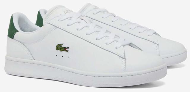 ラコステ 48SMA0011-1R5-8 メンズ スニーカー CARNABY SET 224 1 SMA（WHT/DK GRN・サイズ：26.5cm）LACOSTE[48SMA00111R58] 返品種別A