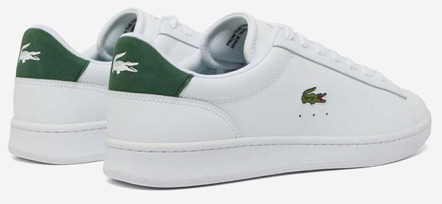 ラコステ 48SMA0011-1R5-8 メンズ スニーカー CARNABY SET 224 1 SMA（WHT/DK GRN・サイズ：26.5cm）LACOSTE[48SMA00111R58] 返品種別A