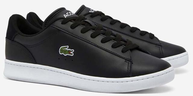 ラコステ メンズ スニーカー CARNABY SET 224 1 SMA（ブラック×ホワイト・サイズ：26.0cm） LACOSTE 48SMA0011-312-7.5返品種別A