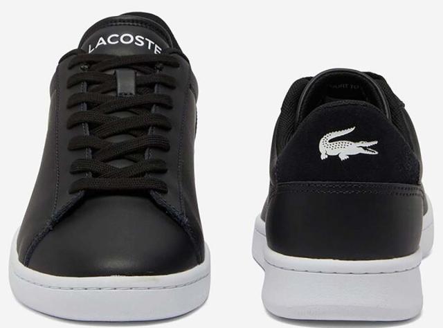 ラコステ メンズ スニーカー CARNABY SET 224 1 SMA（ブラック×ホワイト・サイズ：26.0cm） LACOSTE 48SMA0011-312-7.5返品種別A
