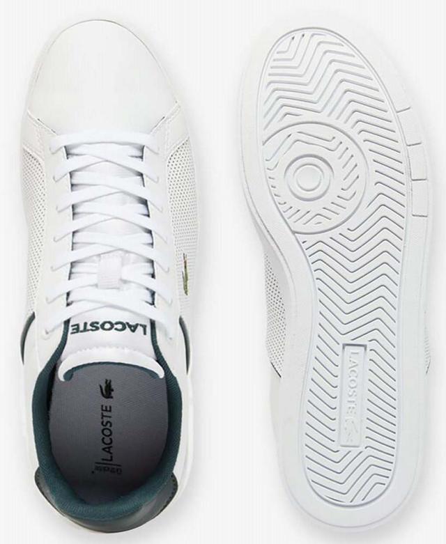 ラコステ 48SMA0113-1R5-6.5 メンズ スニーカー LITE BASE 224 1 SMA（WHT/DK GRN・サイズ：25.5cm）LACOSTE[48SMA01131R565] 返品種別A