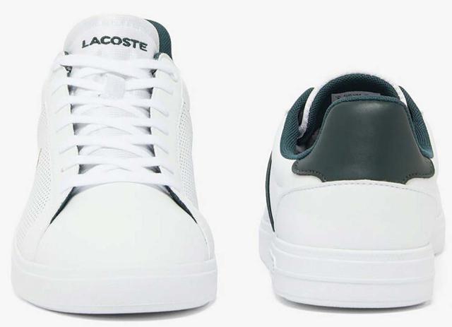 ラコステ 48SMA0113-1R5-6.5 メンズ スニーカー LITE BASE 224 1 SMA（WHT/DK GRN・サイズ：25.5cm）LACOSTE[48SMA01131R565] 返品種別A