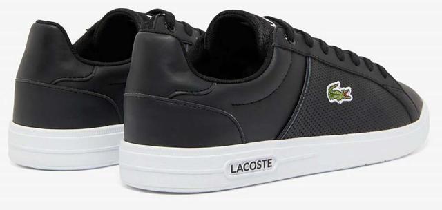 ラコステ 48SMA0113-312-8 メンズ スニーカー LITE BASE 224 1 SMA（BLK/WHT・サイズ：26.5cm）LACOSTE[48SMA01133128] 返品種別A