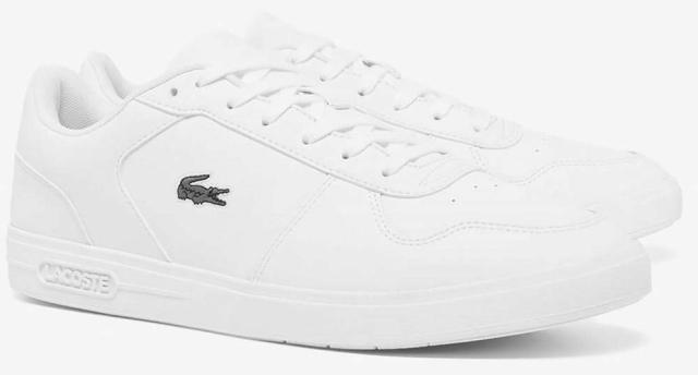 ラコステ 48SMA0114-21G-6.5 メンズ スニーカー T-BASE 224 1 SMA（WHT/WHT・サイズ：25.5cm）LACOSTE[48SMA011421G65] 返品種別A