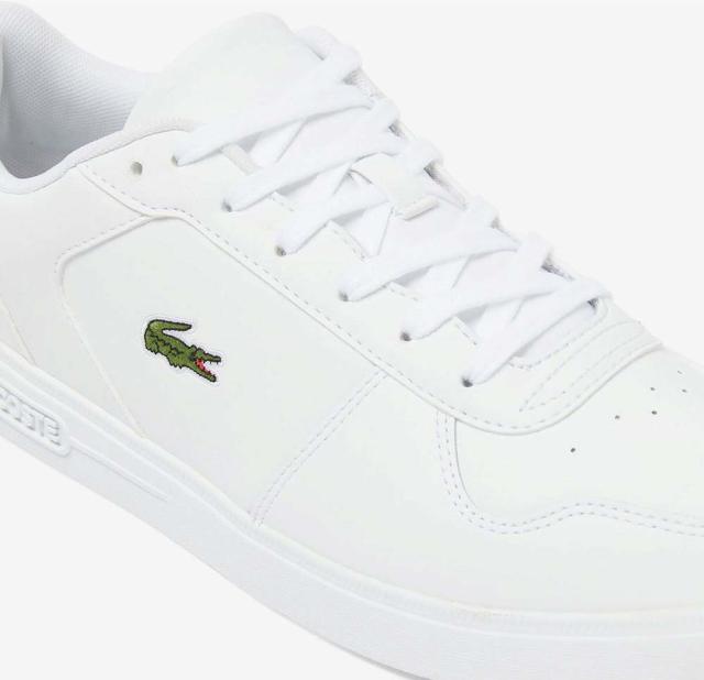ラコステ 48SMA0114-21G-7.5 メンズ スニーカー T-BASE 224 1 SMA（WHT/WHT・サイズ：26.0cm）LACOSTE[48SMA011421G75] 返品種別A