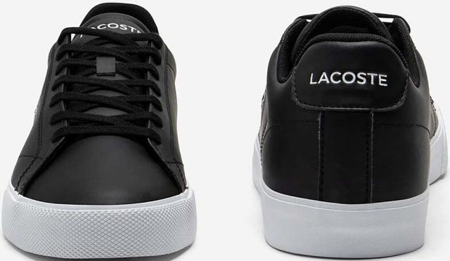 ラコステ 49CMA0036-312-6.5 メンズ スニーカー LEROND SET 125 2 CMA（BLK/WHT・サイズ：25.5cm）LACOSTE[49CMA003631265] 返品種別A