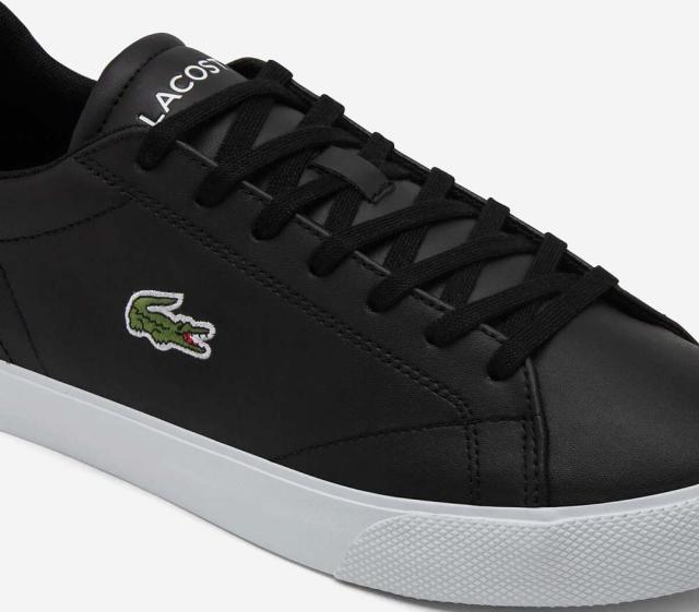 ラコステ 49CMA0036-312-6.5 メンズ スニーカー LEROND SET 125 2 CMA（BLK/WHT・サイズ：25.5cm）LACOSTE[49CMA003631265] 返品種別A