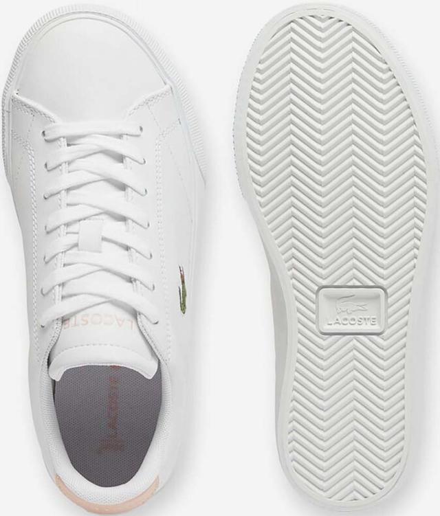 ラコステ レディース スニーカー LEROND SET 125 2 CFA（ホワイト×ライトピンク・サイズ：23.0cm） LACOSTE 49CFA0037-1Y9-3.5返品種別A