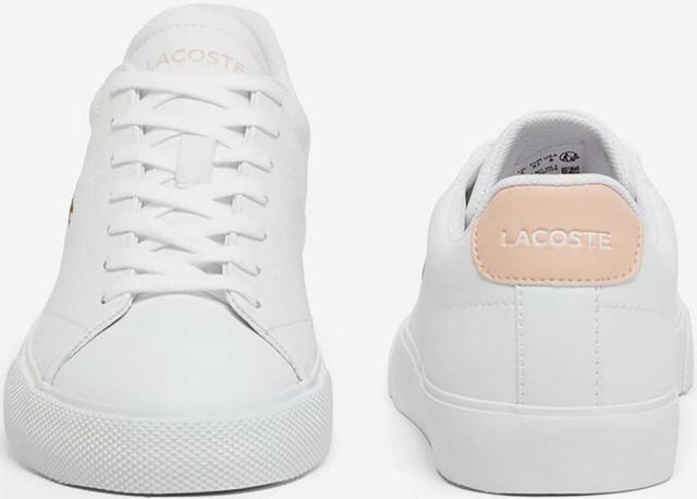 ラコステ レディース スニーカー LEROND SET 125 2 CFA（ホワイト×ライトピンク・サイズ：23.0cm） LACOSTE 49CFA0037-1Y9-3.5返品種別A