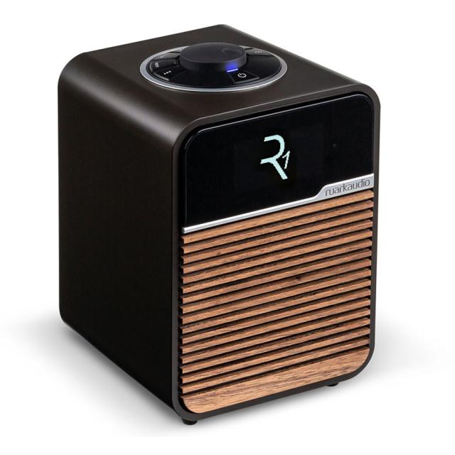 ルアークオーディオ R1D-ESP FMラジオ・Bluetoothスピーカー(エスプレッソ)【FM専用】ruarkaudio R1mk4 Espresso[R1DESP] 返品種別A