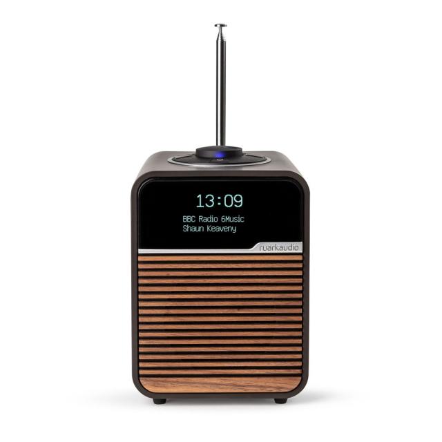ルアークオーディオ R1D-ESP FMラジオ・Bluetoothスピーカー(エスプレッソ)【FM専用】ruarkaudio R1mk4 Espresso[R1DESP] 返品種別A