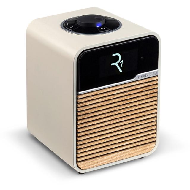 ルアークオーディオ R1D-LCR FMラジオ・Bluetoothスピーカー(ライトクリーム)【FM専用】ruarkaudio R1mk4 Light Cream[R1DLCR] 返品種別A