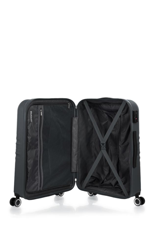 アメリカンツーリスター スーツケース　63L（UNIVERSE BLACK） TWIST WAVES　スピナー66 ユニバースブラック QC6-19007返品種別B_5