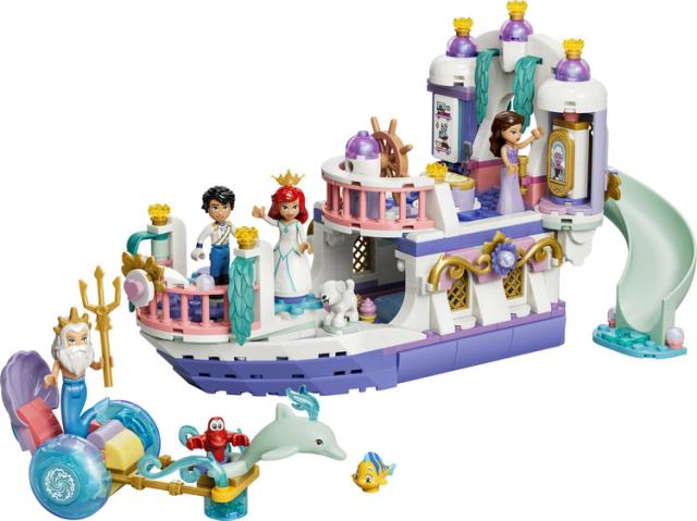レゴジャパン レゴ(R)DISNEY ANIMATION アリエルのロイヤルウェディングボート【43299】レゴブロック  返品種別B_1