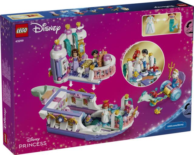 レゴジャパン レゴ(R)DISNEY ANIMATION アリエルのロイヤルウェディングボート【43299】レゴブロック  返品種別B_3