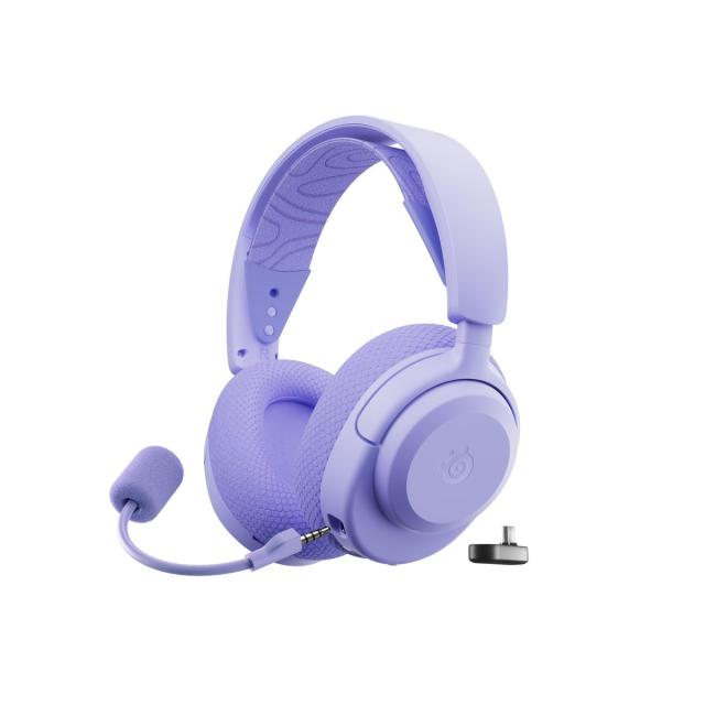 SteelSeries（スティールシリーズ） 61692 ワイヤレスゲーミングヘッドセット Arctis Nova 3P Wireless Lavender[61692] 返品種別A