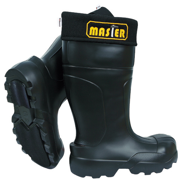 SAPRO SYSTEM KMCW-46-28.0 EVA防寒セフティブーツ Master ゴム底 28.0cm(ブラック)[KMCW46280] 返品種別B