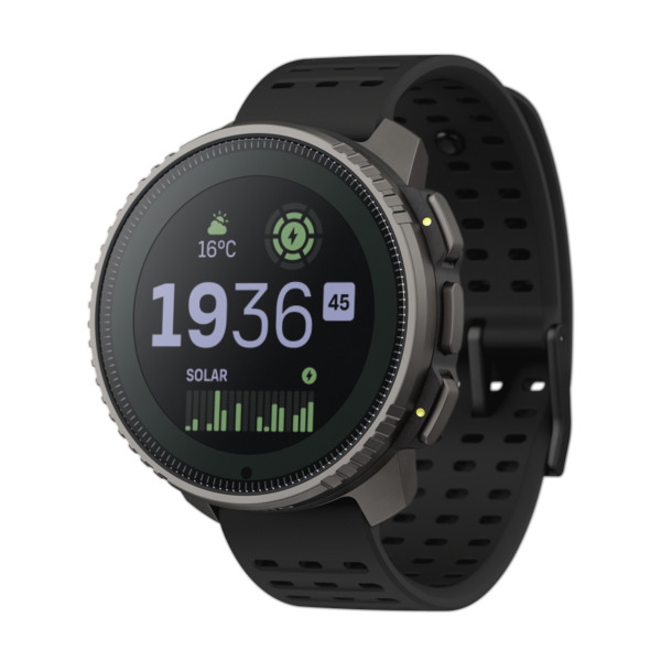 スント 【国内正規品】SUUNTO VERTICAL TITANIUM SOLAR BLACK　スマートウォッチ（ブラック） SS050858000[S050858000] 返品種別B