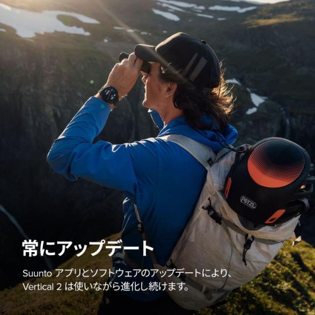 スント 【国内正規品】SUUNTO VERTICAL 2 Titanium Black　スマートウォッチ SS051208000[SS051208000] 返品種別B_7