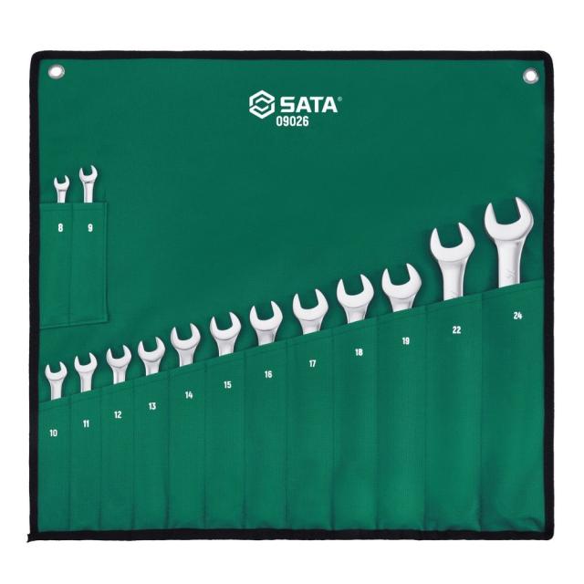 SATA｜サタ RS-09026 コンビネーションレンチ（14本セット）[RS09026] 返品種別A