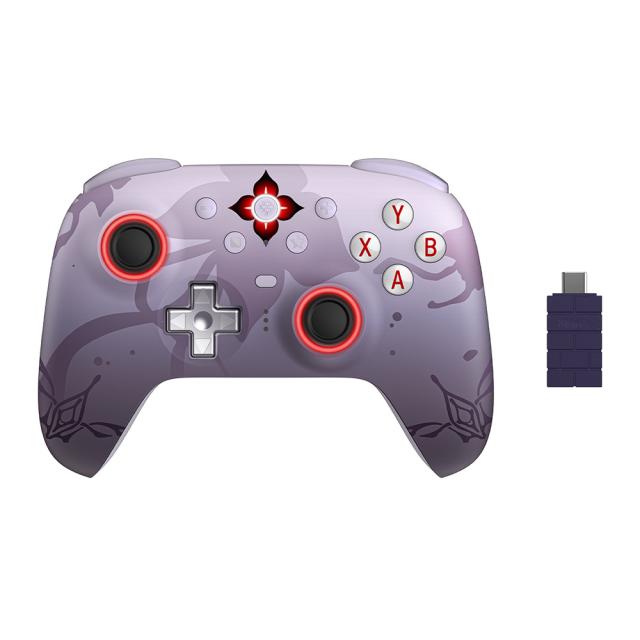 8BitDo ULTIMATE2WIRELESSEN 【崩壊：スターレイル 長夜月コラボ】無線・有線接続 ゲーミングコントローラー Ultimate 2 Wireless Evernight　(パープル)Windows PC/MacOS/Android/iOS対応[ULTIMATE2WIRELESSEN] 返品種別A_1