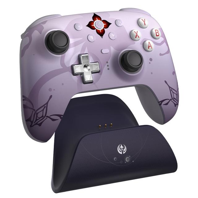8BitDo ULTIMATE2WIRELESSEN 【崩壊：スターレイル 長夜月コラボ】無線・有線接続 ゲーミングコントローラー Ultimate 2 Wireless Evernight　(パープル)Windows PC/MacOS/Android/iOS対応[ULTIMATE2WIRELESSEN] 返品種別A_2