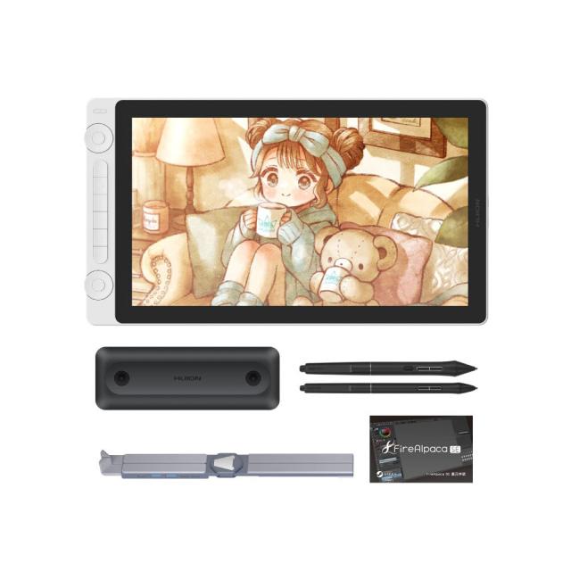 HUION GS1563-W Kamvas 16 (Gen3) 日本・台湾限定版（ホワイト）[GS1563W] 返品種別A_9