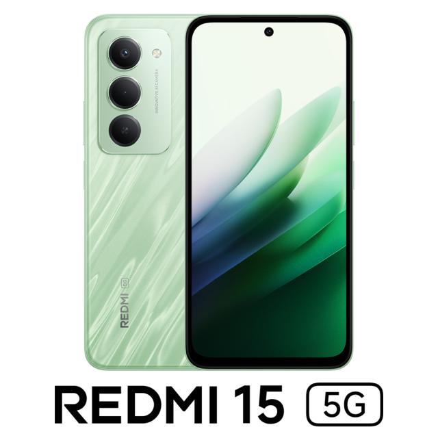 Xiaomi（シャオミ） MZB0L90JP REDMI 15 5G (8GB/256GB) -リップルグリーン（SIMフリー版）[MZB0L90JP] 返品種別A