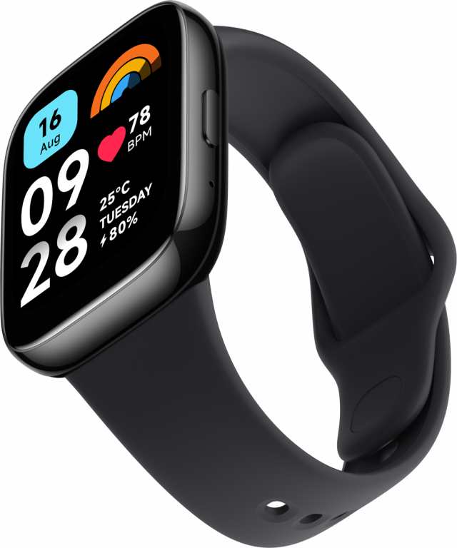 Redmi Watch 3 Active ブラック　Xiaomiスマートウォッチ