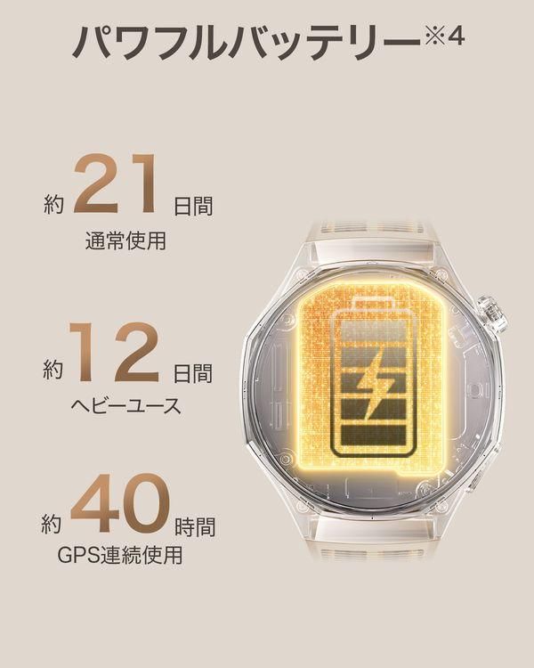 HUAWEI（ファーウェイ） HUAWEI　WATCH GT6 Pro 46mm/Black　スマートウォッチ ATM-B29-BK[ATMB29BK] 返品種別A_4