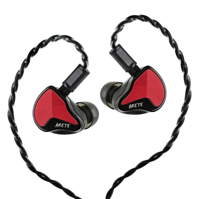 ジーガート ZII021 ハイブリッド密閉型カナルイヤホン（レッド）ZiiGaat x Fresh Reviews Arete II - Red[ZII021] 返品種別A